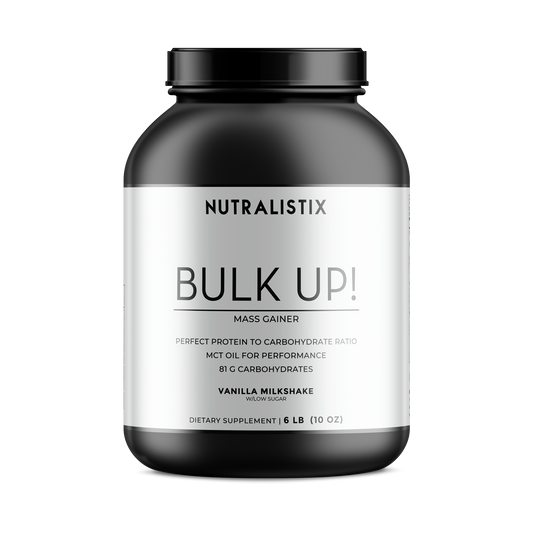 6lb Bulk Up! Mass Gainer Vanilla Milkshake w/Low Sugar