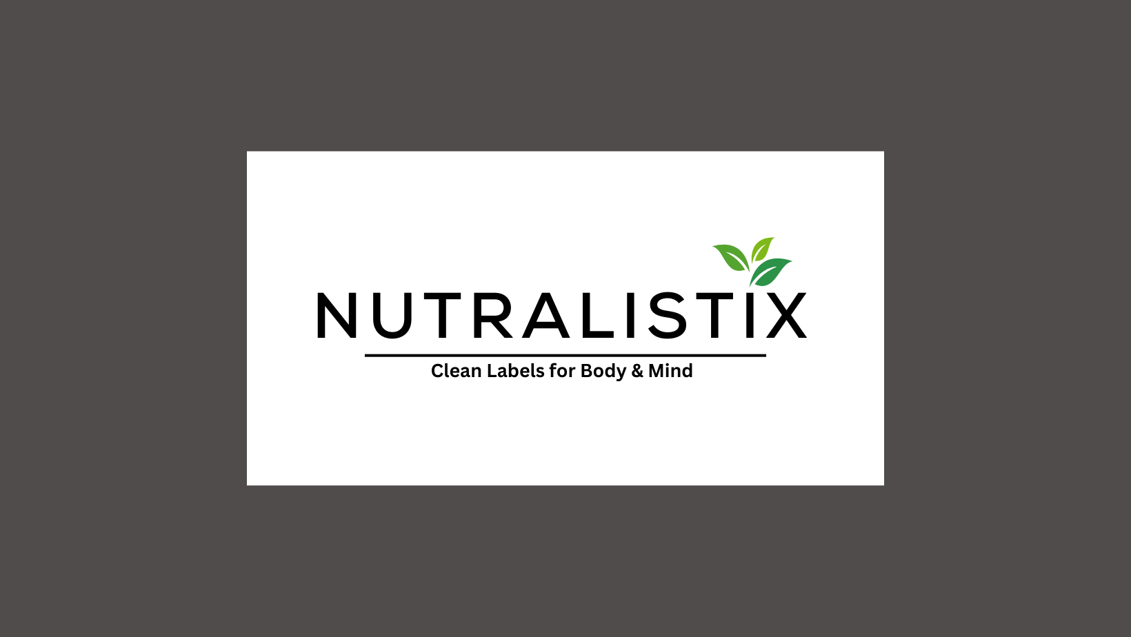 Nutralistix | Clean Labels | Quality Ingredients for Body & Mind