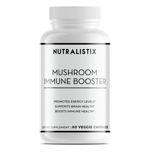 Mushroom Immune Booster: Chaga, Cordyceps, Reishi and Lion’s Mane