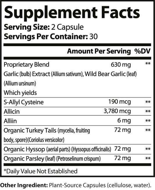 Allicin Complex Formula