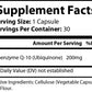 Supplement Facts